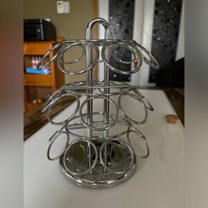Chrome Coffee Pod holder